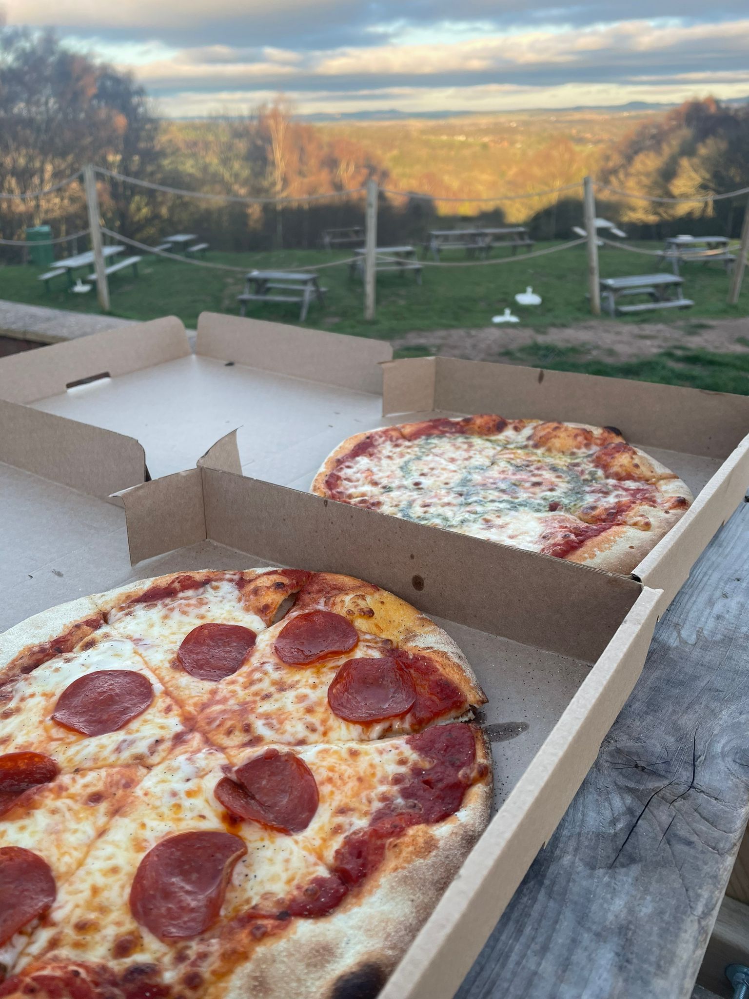 Hilltop cafe Pizzas